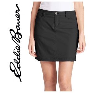 Eddie Bauer Adventurer Black Skort 6